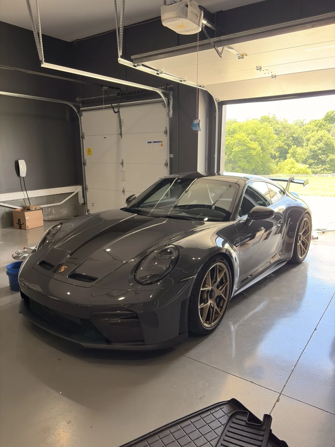 Porsche GT3 after professional detailing